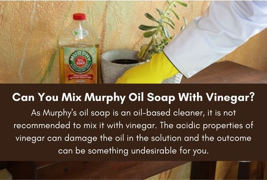Can You Mix Murphy Oil Soap With Vinegar?