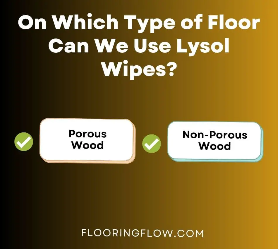 On Which Type of Floor Can We Use Lysol Wipes?