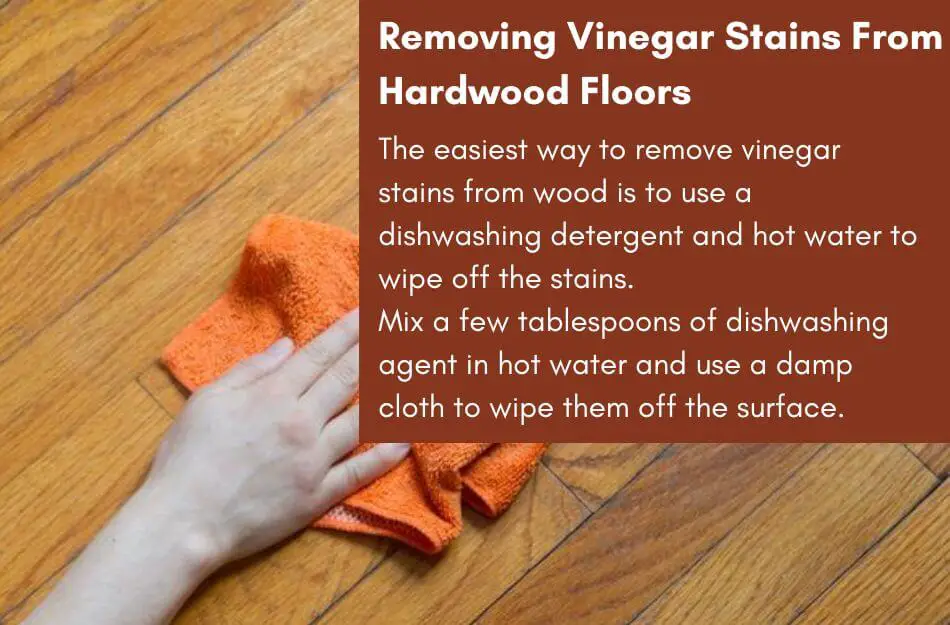 How Do You Remove Vinegar Stains From Hardwood Floors?