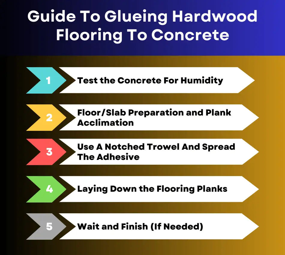 Guide To Glueing Hardwood Flooring To Concrete