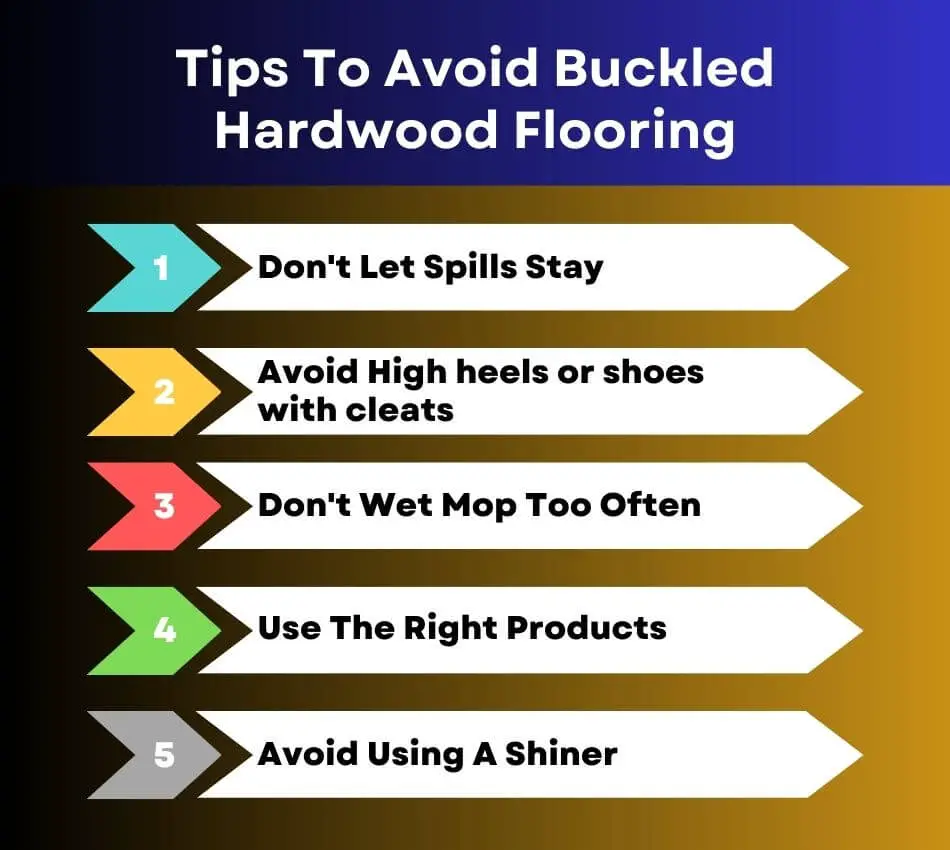 Tips To Avoid Buckled Hardwood Flooring