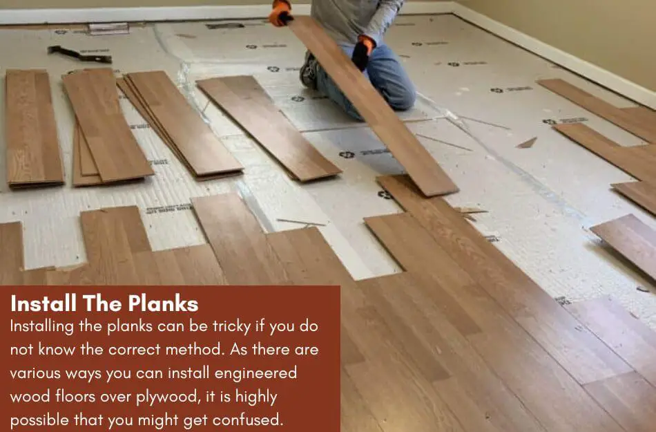 Install The Planks