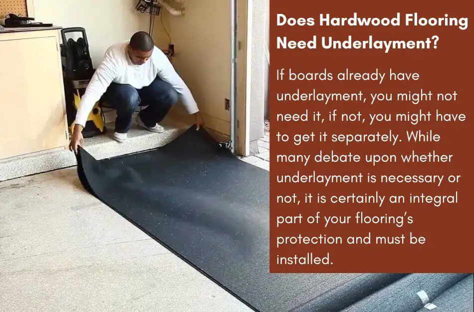 Need of Underlayment for Hardwood Flooring
