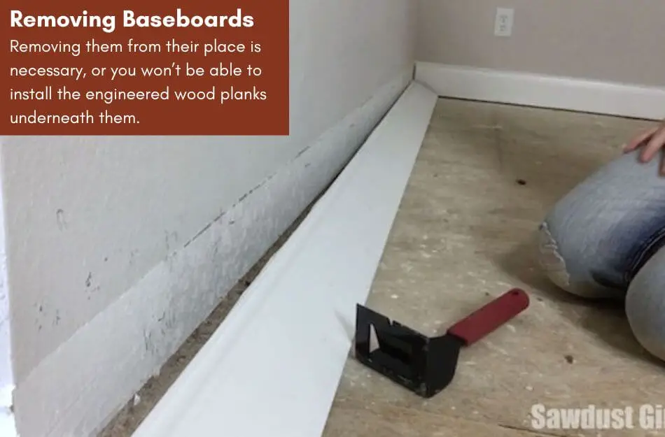 Remove Baseboards