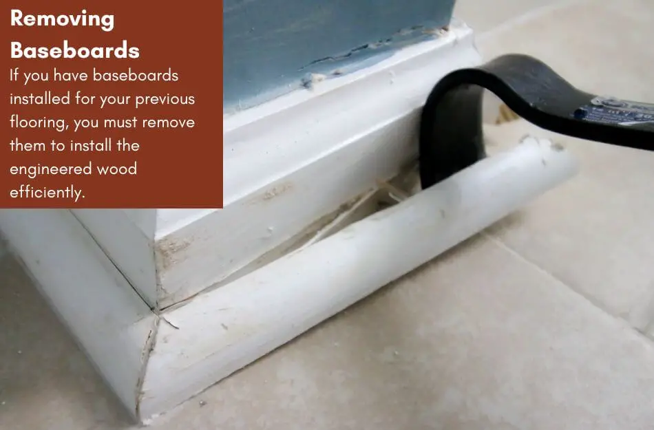 Removing Baseboards