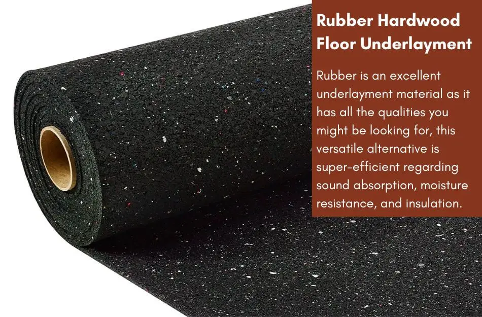 Rubber Hardwood Floor Underlayment