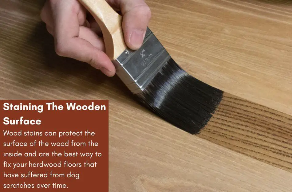 Stain The Wooden Surface