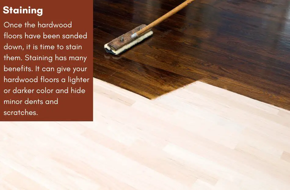 Staining Wood floor