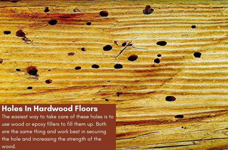 Holes In Hardwood Floors