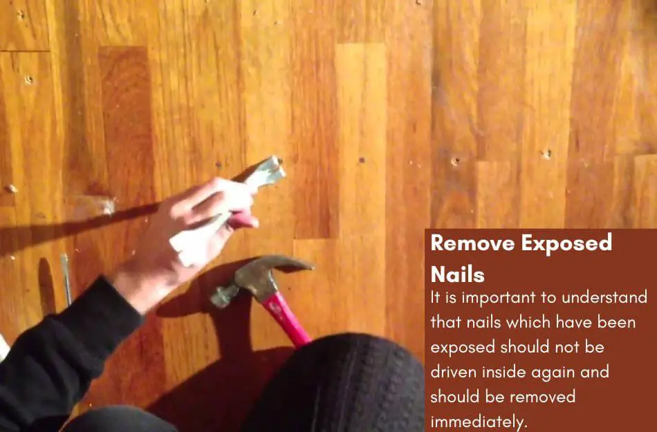 Remove Exposed Nails