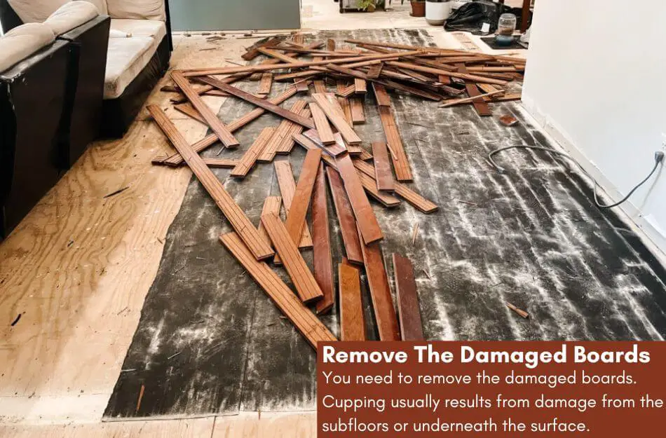 Remove The Damaged Boards