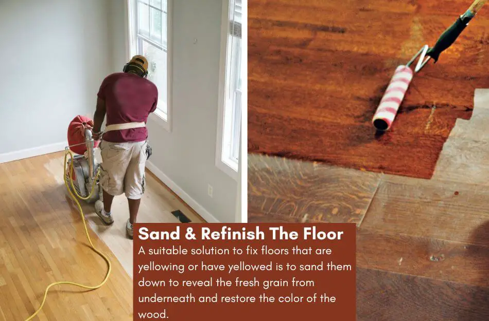 Sand and Refinish The Floor