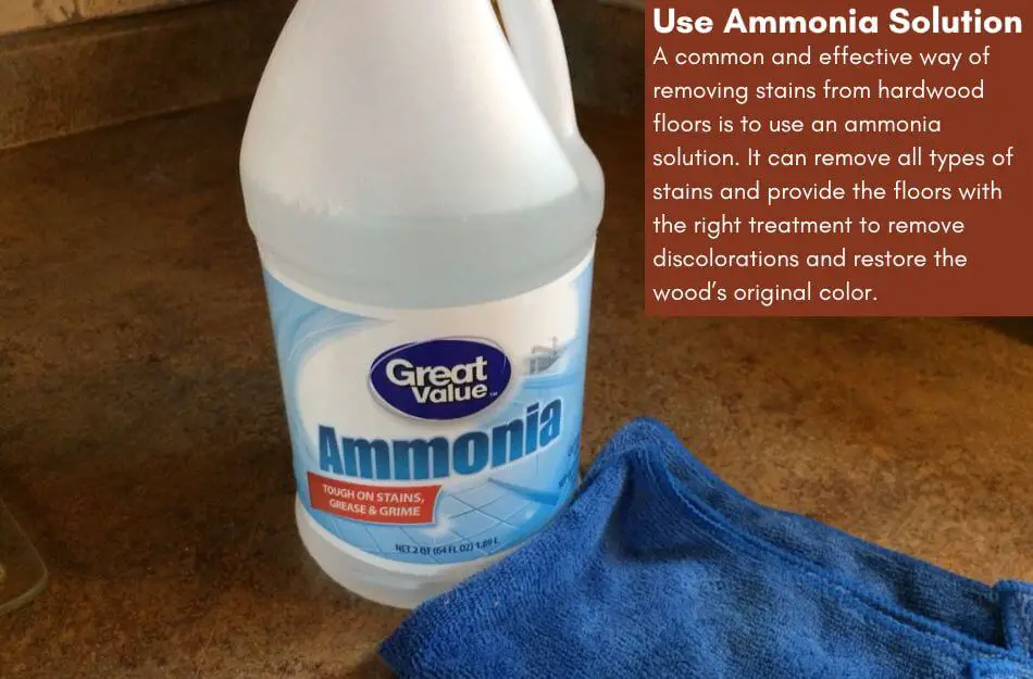 Use Ammonia Solution