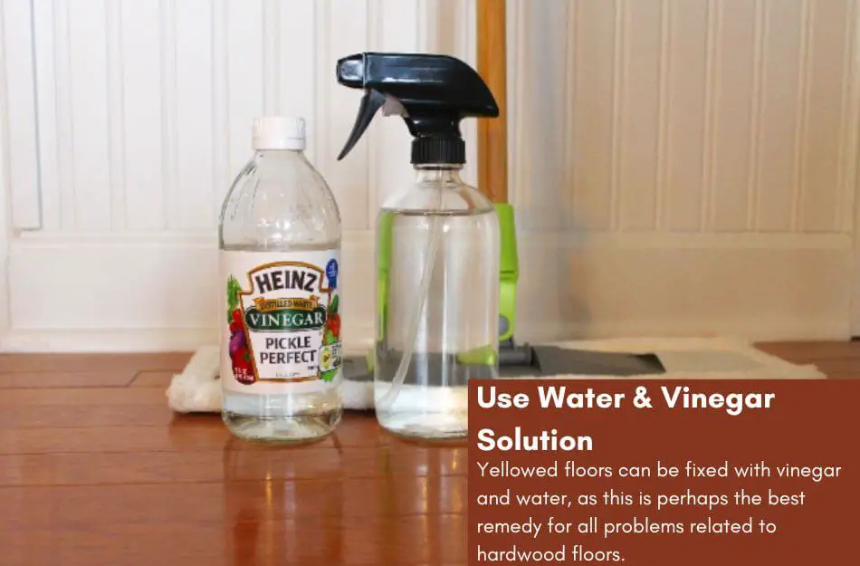 Use Water Vinegar Solution