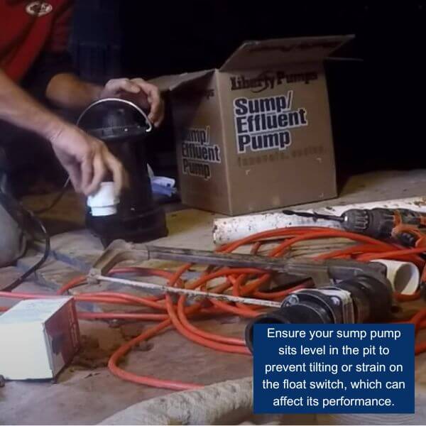 Install A Liberty 257 model Sump Pump