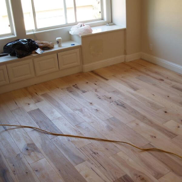 What are Hand scraped hardwood floors?