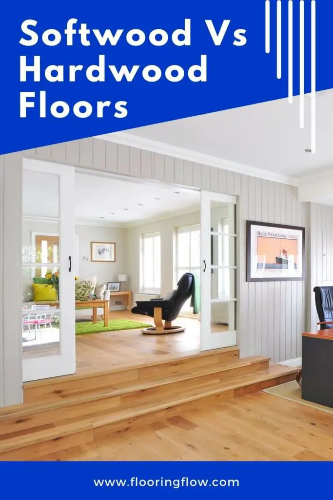 What's the difference between softwood and hardwood floors?