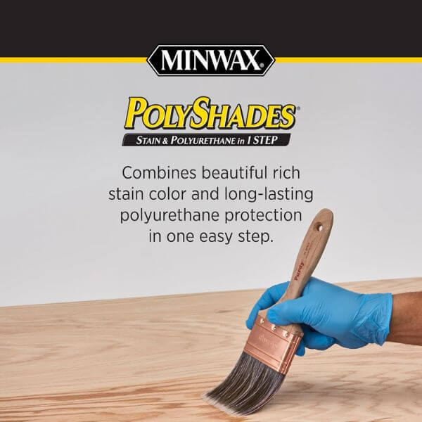Applying the minwax polyshades stain on hardwood floor