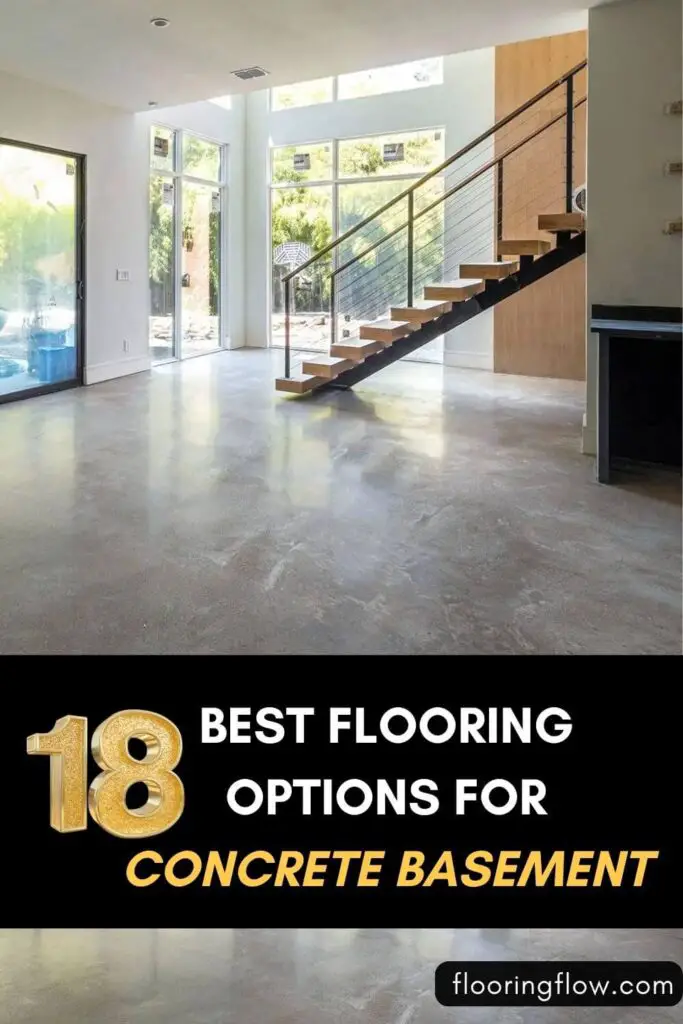 best flooring options for concrete basement