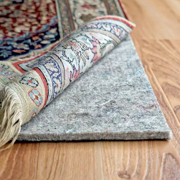 RUGPADUSA rugs with a natural backing