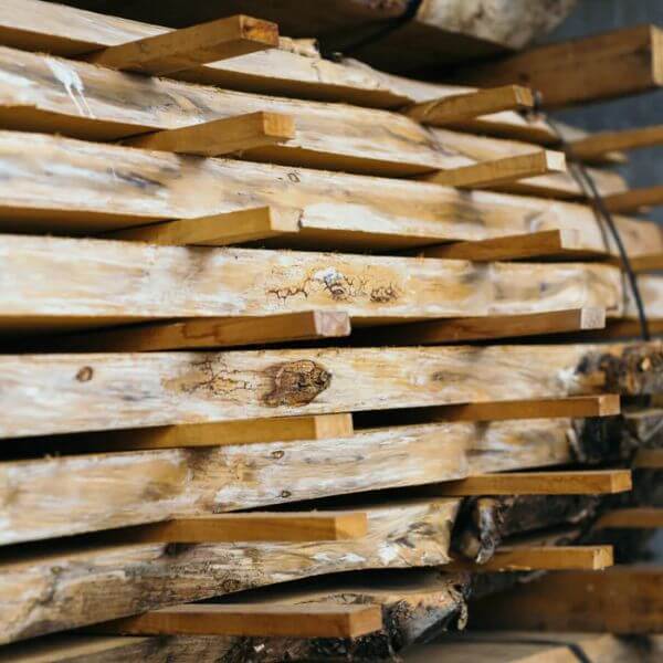 Avoid Stacking Wood to keep spiders out of basement