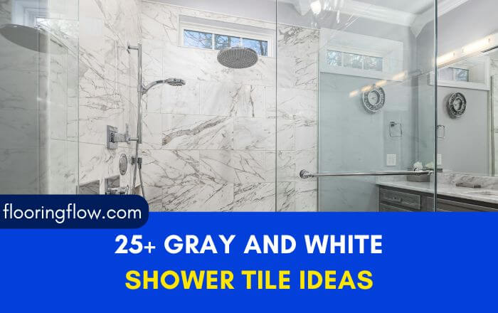 25 Gray And White Shower Tile Ideas and designs