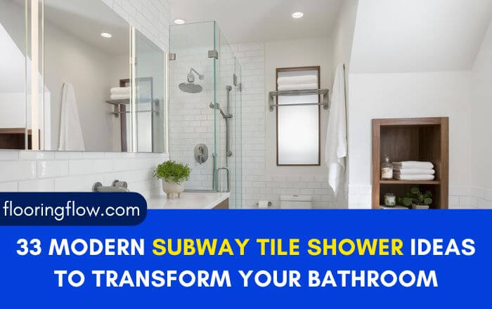 33 Modern Subway Tile Shower Ideas To Transform Your Bathroom