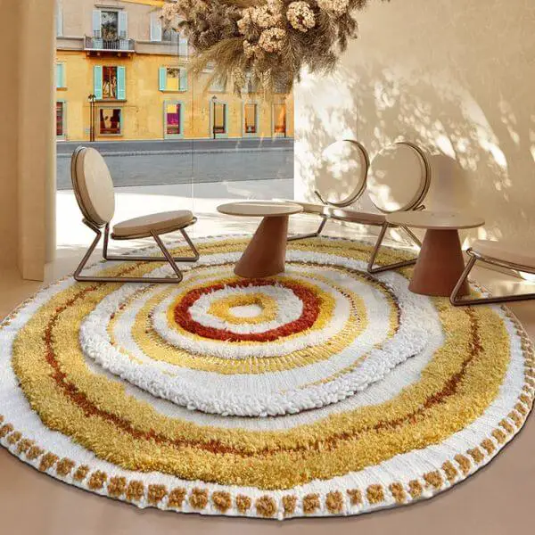 Captivating Circular Rugs to Define Spaces