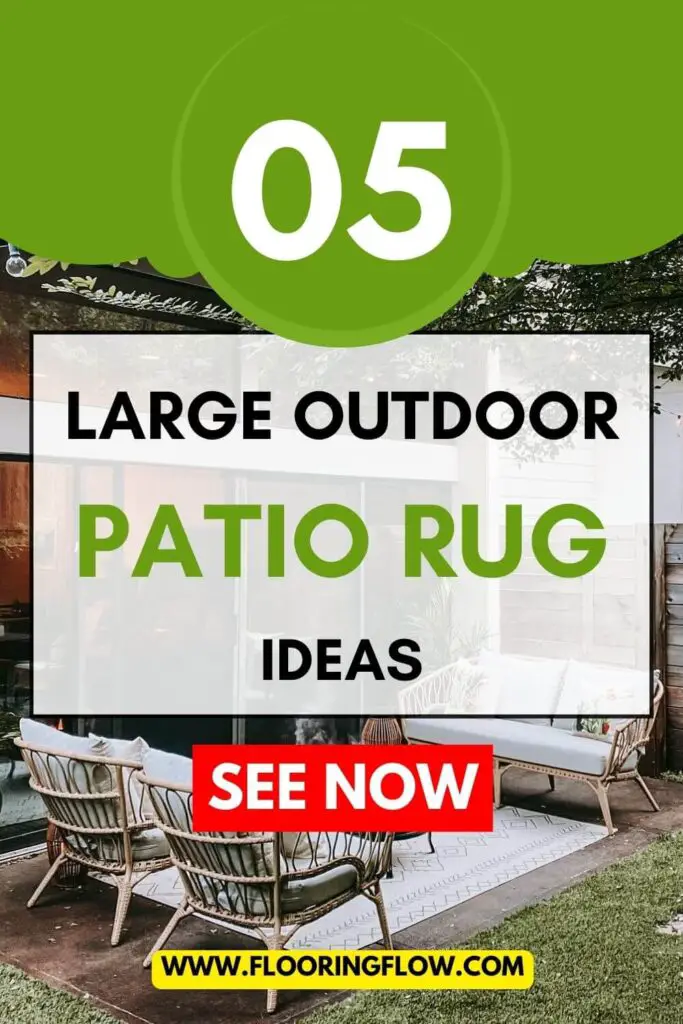 Large Outdoor Patio Rug Ideas