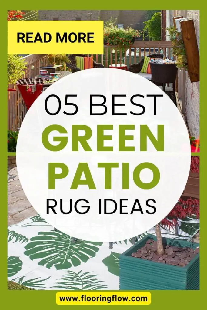 Outdoor Green Patio Rug Ideas