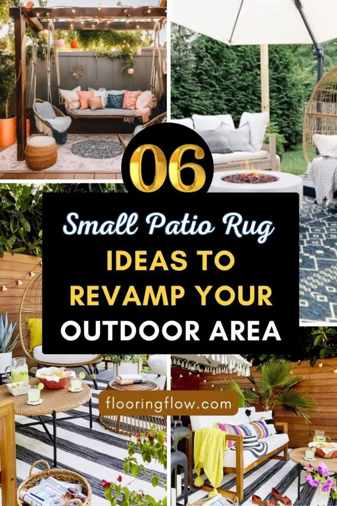 Small outdoor Patio Rug Ideas