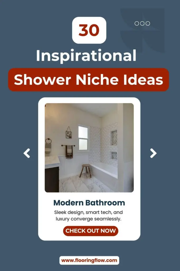 shower niche ideas