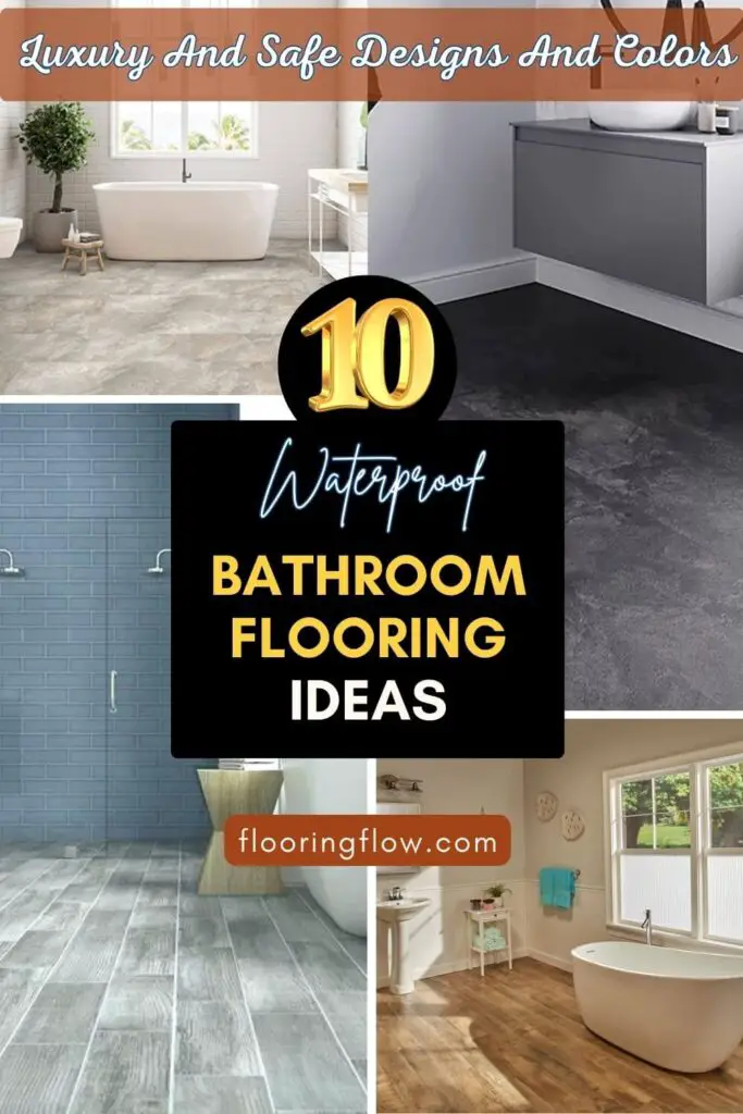 waterproof bathroom flooring ideas