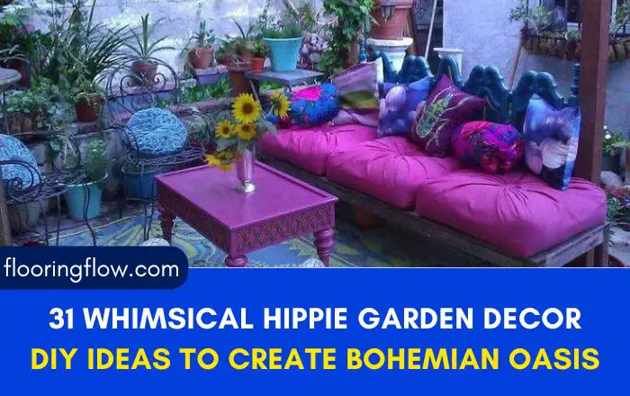 31 Whimsical Hippie Garden Decor DIY Ideas to Create a Bohemian Oasis