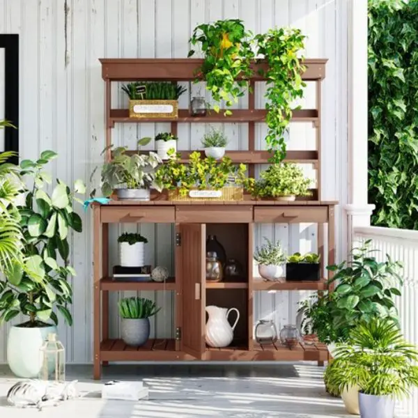 Add a Functional Potting Bench