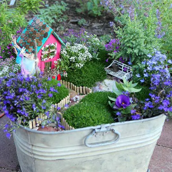 Assemble a Miniature Fairy Garden