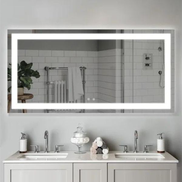 Create a Focal Point with a Statement Mirror