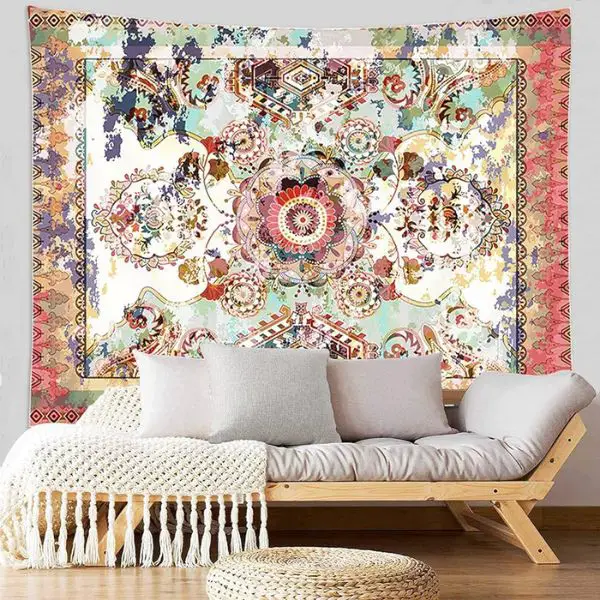 DIY Sari Tapestry