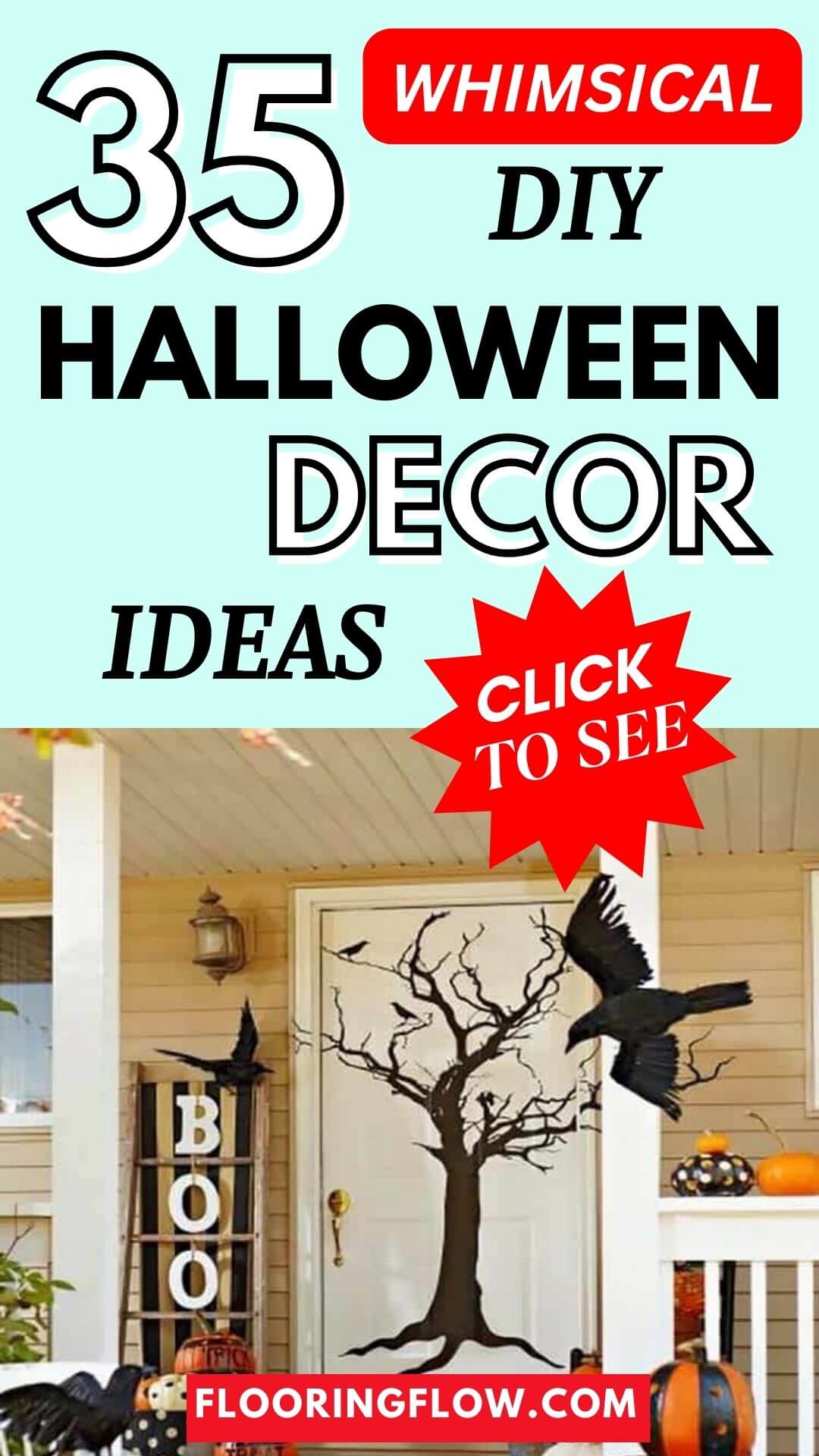 DIY Whimsical Halloween decor ideas