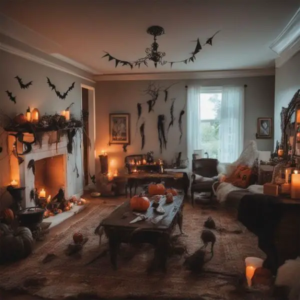 Eerie Living Room Guests