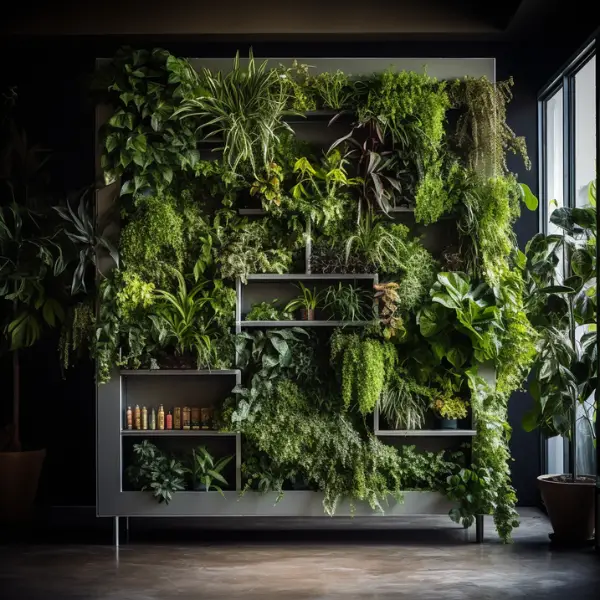 Emphasize Vertical Space with Tall Plants