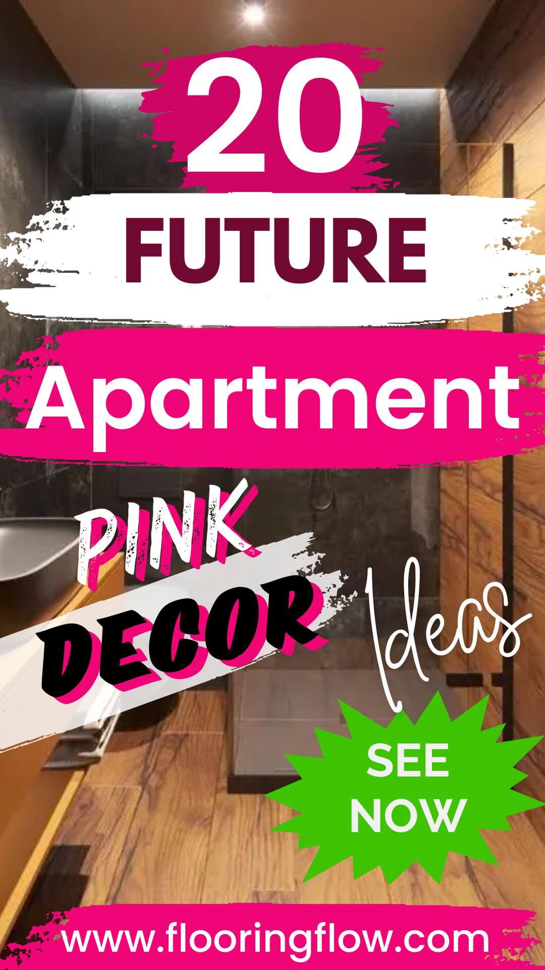 Future apartment decor in pink ideas