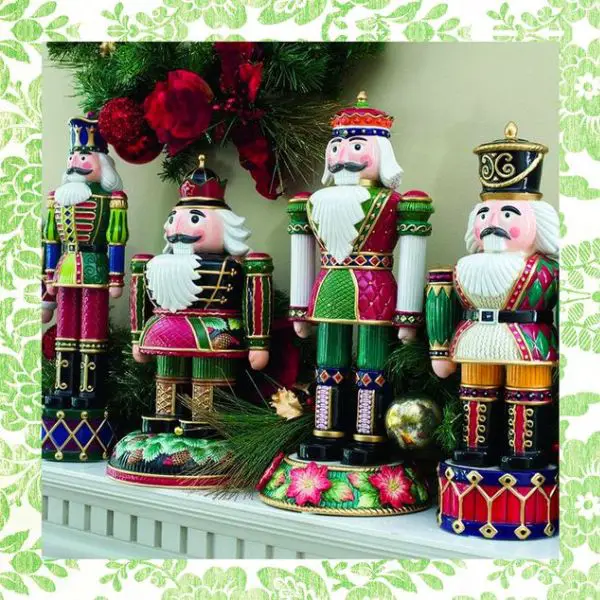 Hand-Painted Nutcracker Ornaments