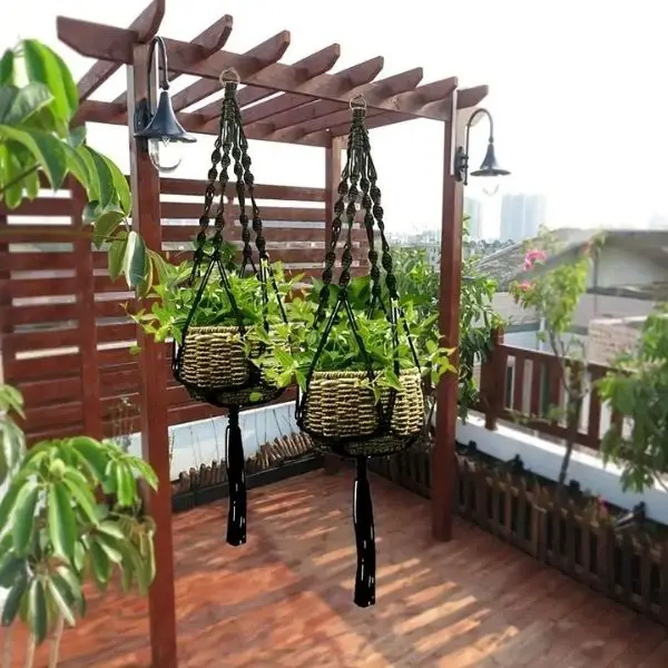 Hang Macrame Plant Holders