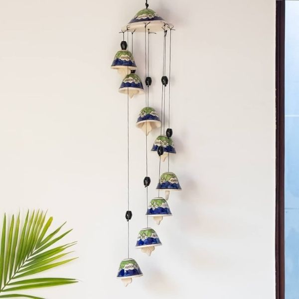 Hang a Porcelain Bell Wind Chime