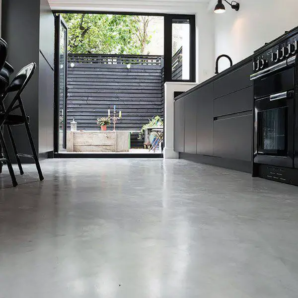 Industrial Chic with Polished Concrete