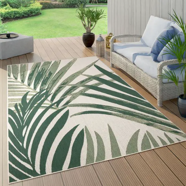 Introduce a Boho Patterned Outdoor Rug