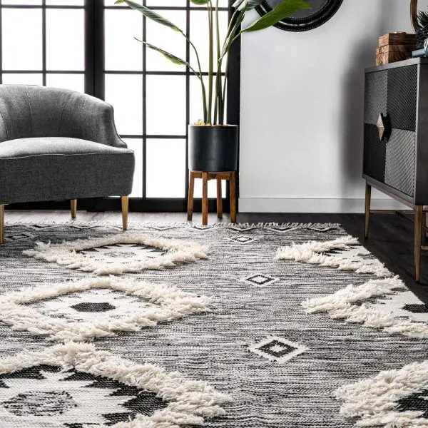 Layered Rugs for Texture and Color