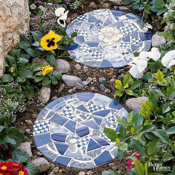 Mosaic Stepping Stones