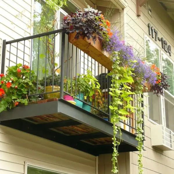 Optimize with Over-the-Railing Planters